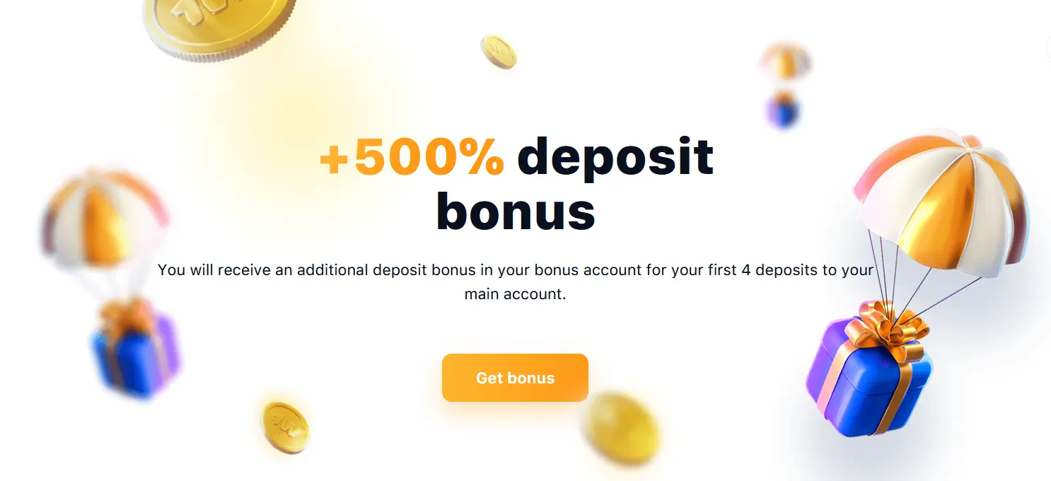 Bonus 500% at 1Win Bonus 500% at 1Win