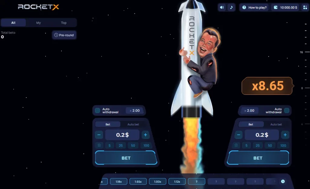 RocketX offers high odds at 1Win RocketX offers high odds at 1Win