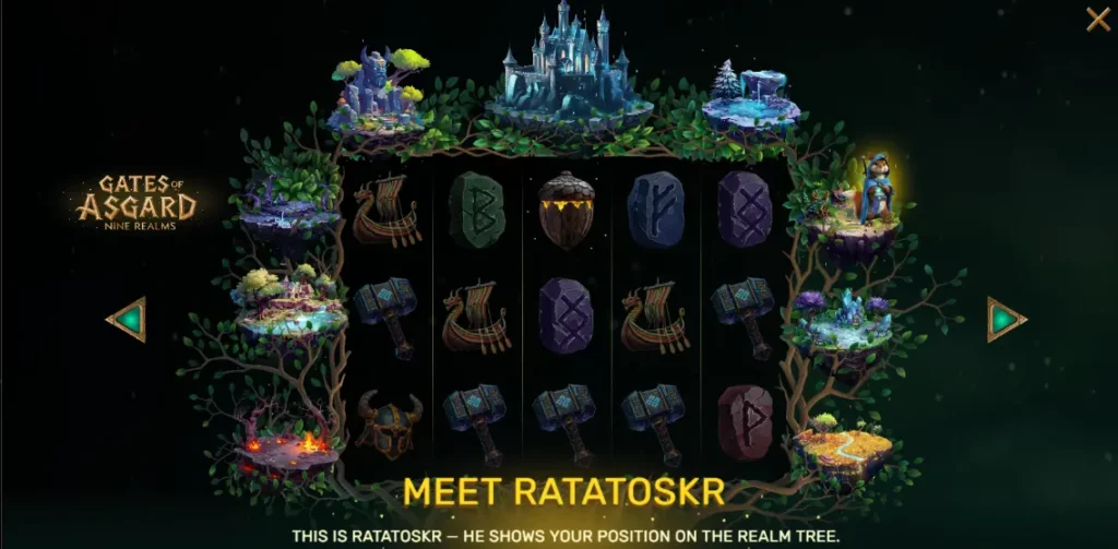 Gates of Asgard Nine Realms Ratatoskr